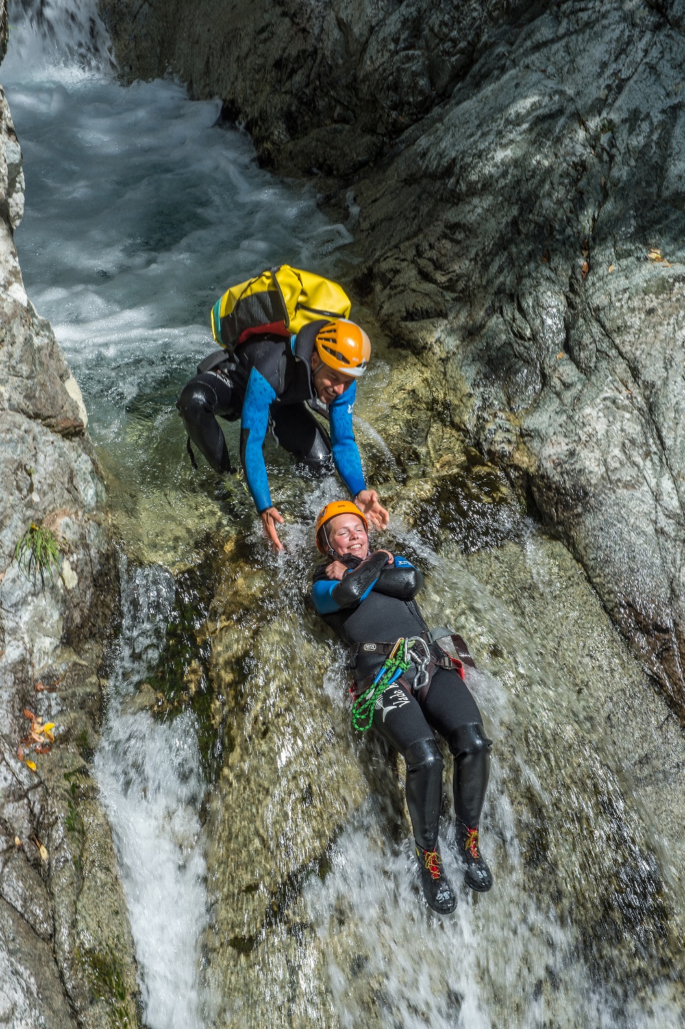 The Verghellu canyon