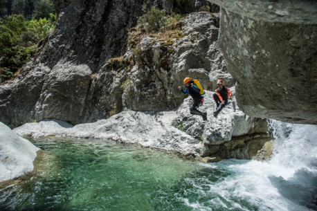 The Verghellu canyon